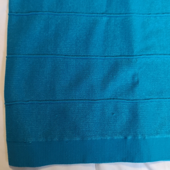 Bebe Blue Bodycon Dress, S - Picture 3 of 4